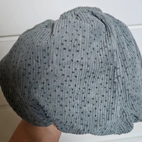 Zara Kids Blue Corduroy Shorts/bloomers Heart Print Polka Dot - Picture 3 of 5